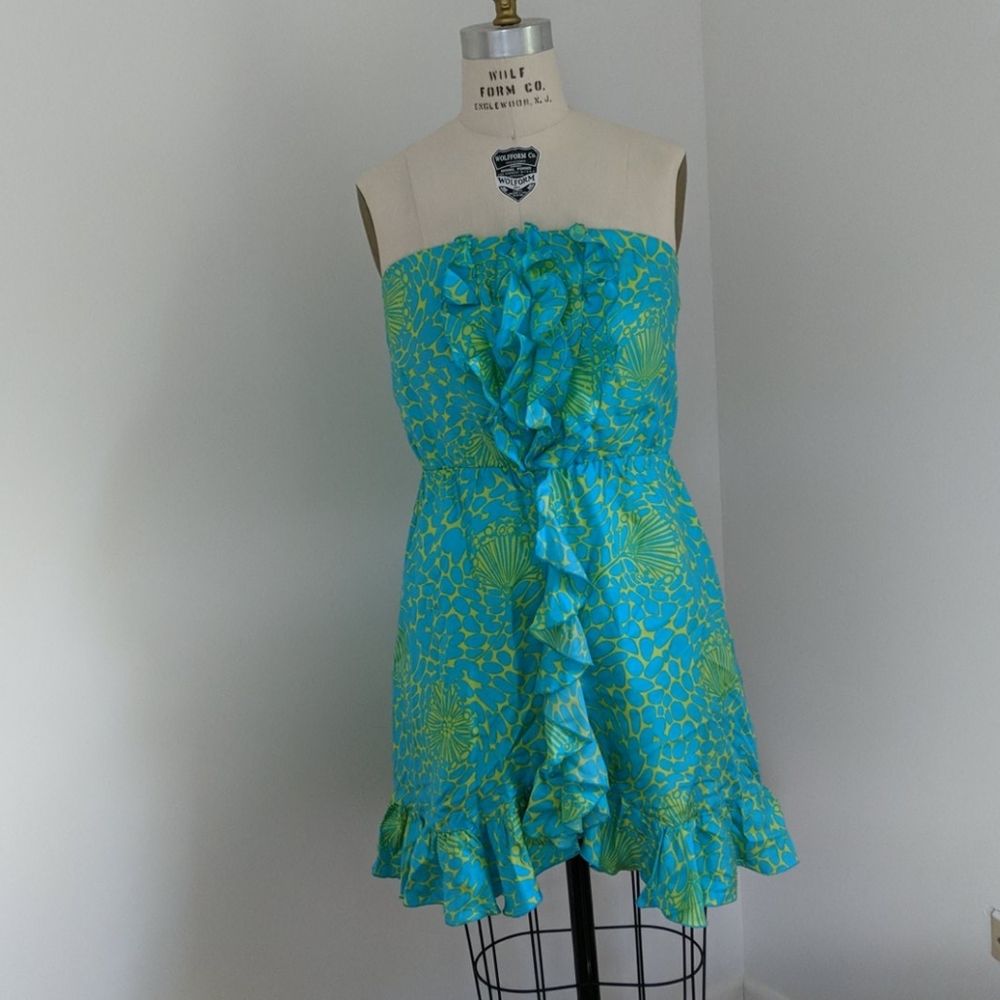 Lilly Pulitzer Strapless Dress